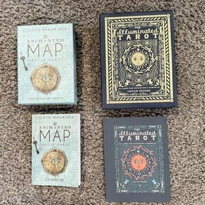 Enchanted Map Oracle Cards and Illuminated Tarot Set